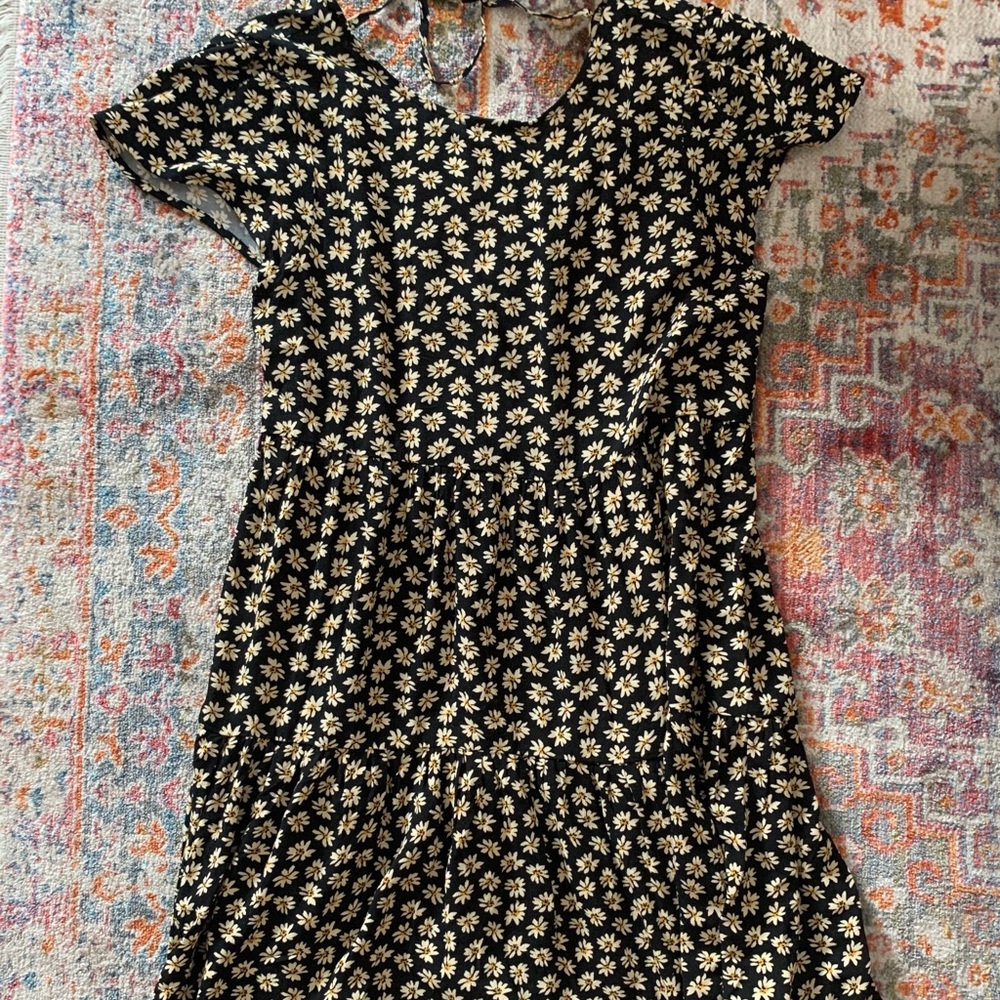 Sunflower babydoll dress American Eagle